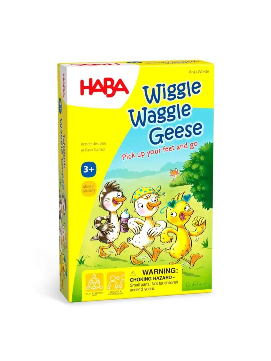 Настольная игра-координация Wiggle Waggle Geese для детей от 3 лет Haba