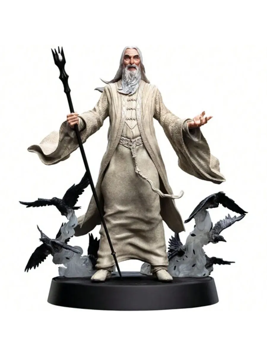 Коллекционная фигурка Саруман Белый, серия Figures of Fandom WETA Workshop — прозрачный