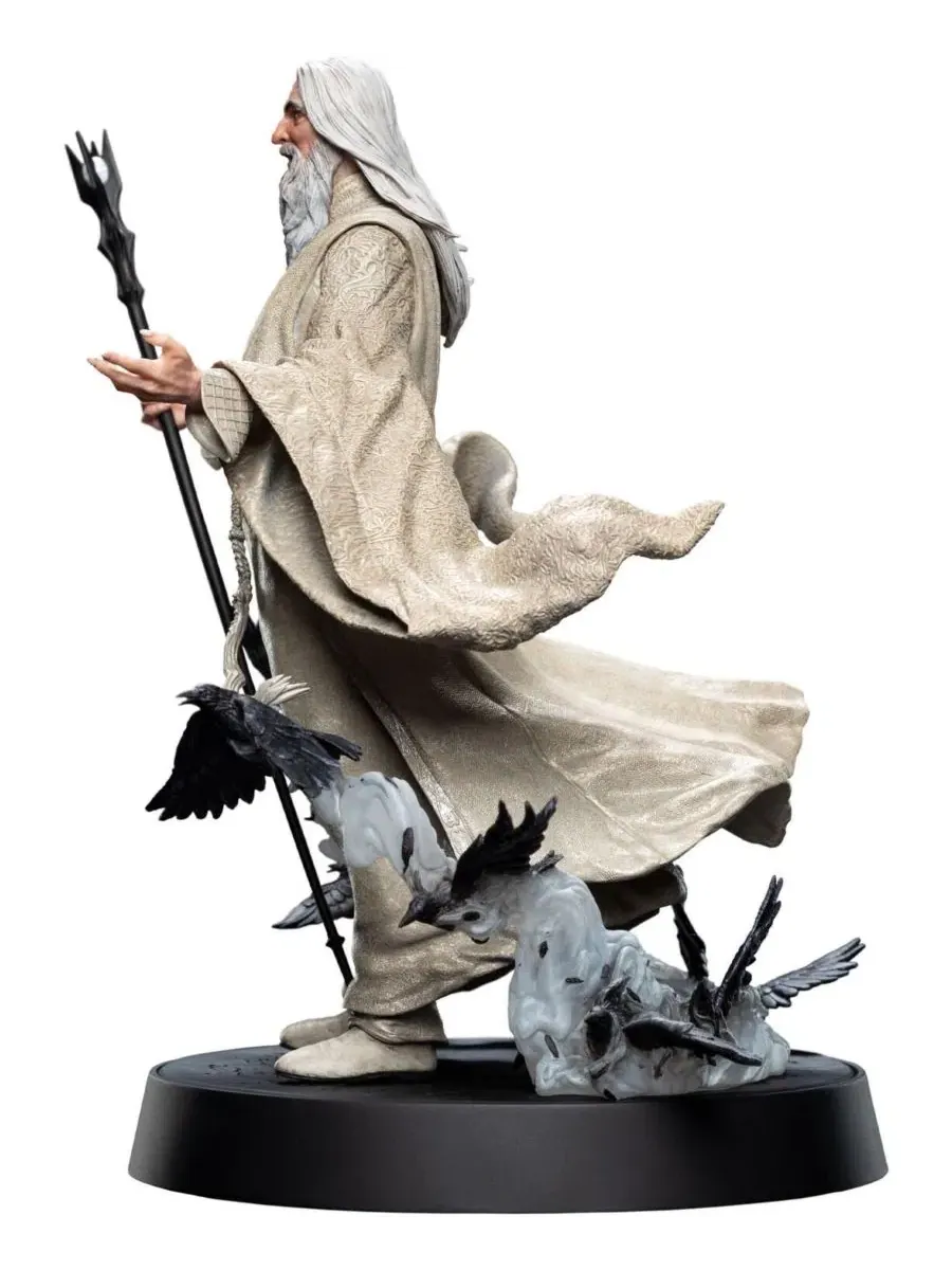 Коллекционная фигурка Саруман Белый, серия Figures of Fandom WETA Workshop — изображение 3 из 3, прозрачный