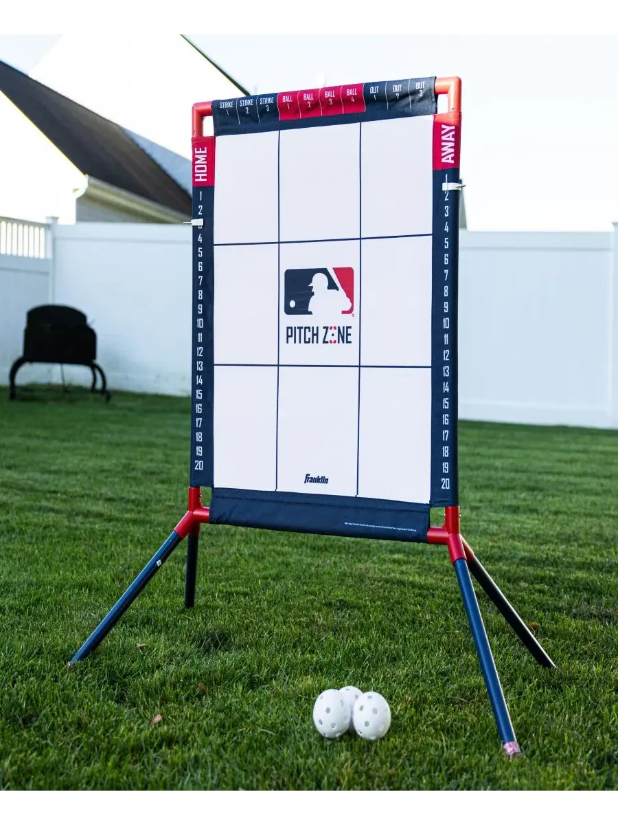 Набор мишеней для отработки бросков в бейсболе MLB Franklin Sports — изображение 5 из 6, темно-синий