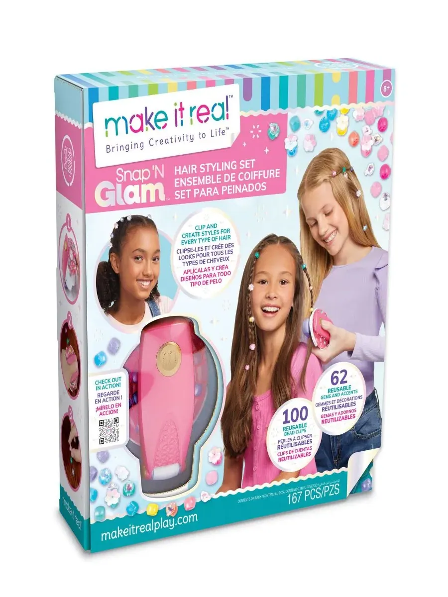 Набор для укладки волос Snap N' Glam Make It Real