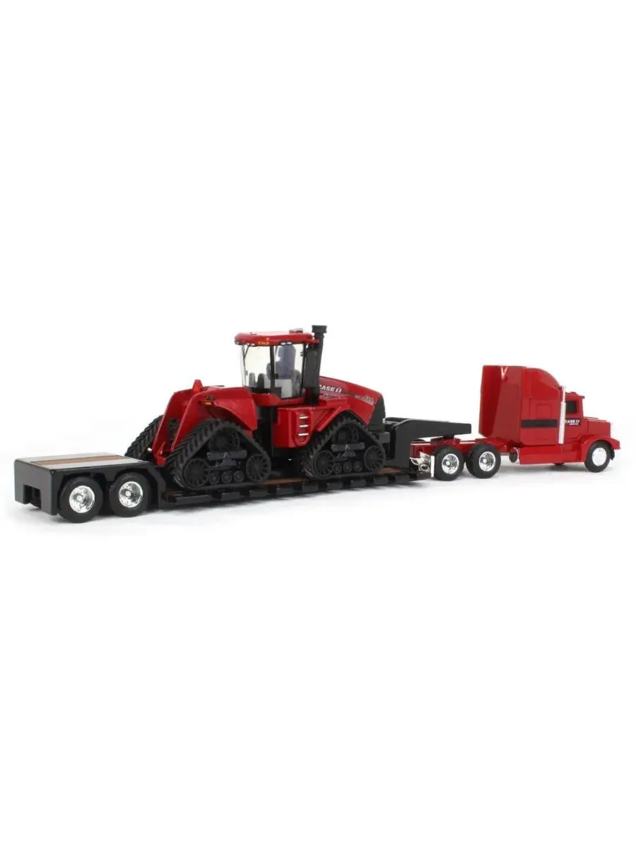 Игровой набор с трактором Steiger Quadtrac и полуприцепом, 1/64 ERTL — изображение 2 из 3, красный