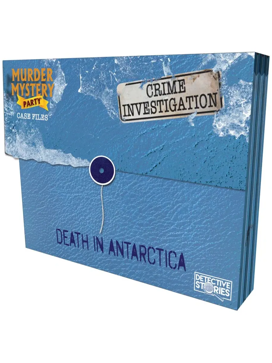 Настольная игра-детектив Death In Antarctica University Games — изображение 2 из 2, нет цвета