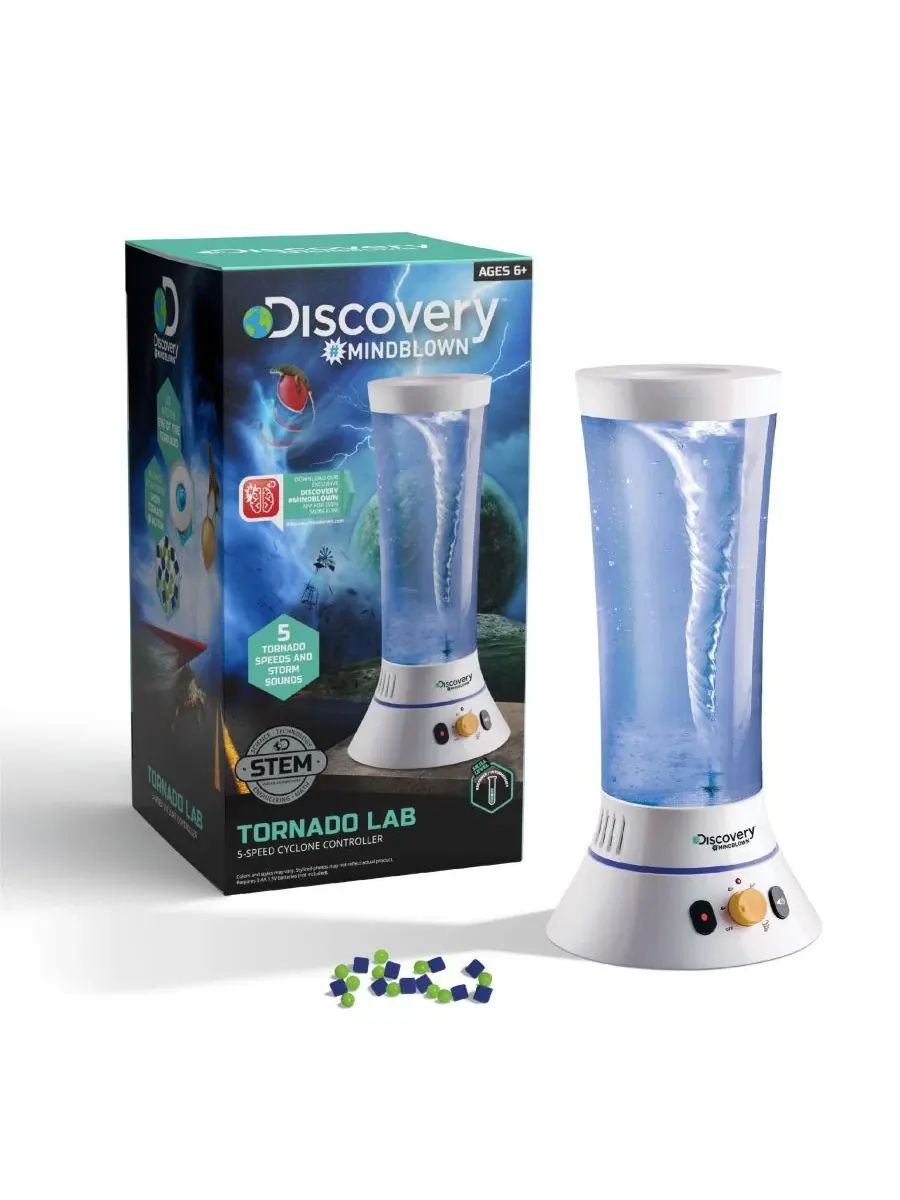 Tornado Lab, 5-скоростной контроллер циклона Discovery — белый