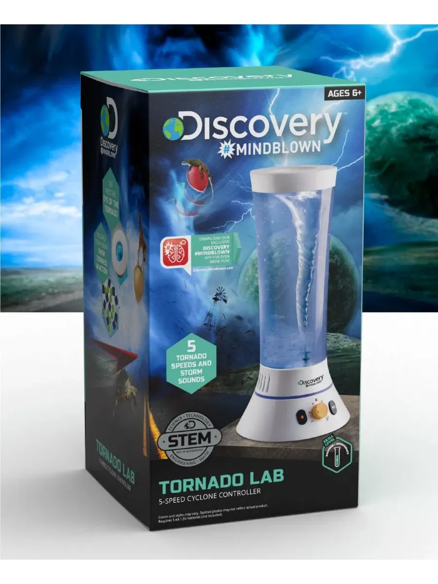 Tornado Lab, 5-скоростной контроллер циклона Discovery — изображение 7 из 8, белый
