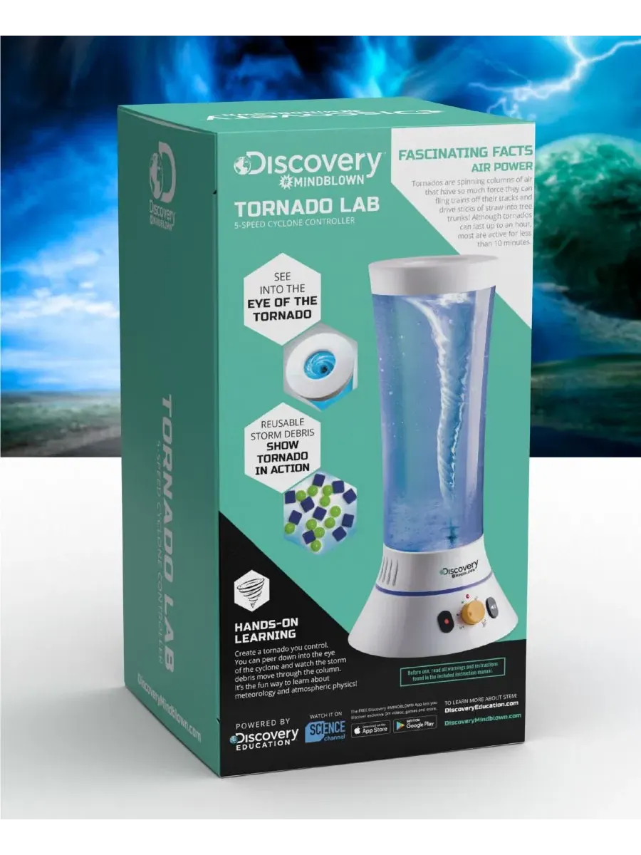 Tornado Lab, 5-скоростной контроллер циклона Discovery — изображение 8 из 8, белый