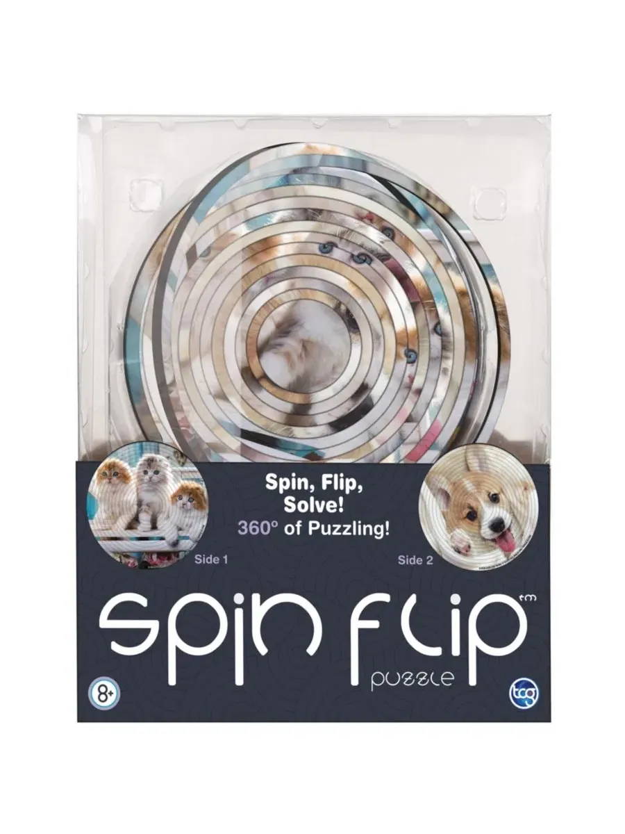 Головоломка Spin Flip: Щенки и котята 2 л Spinflip — изображение 7 из 9, нет цвета