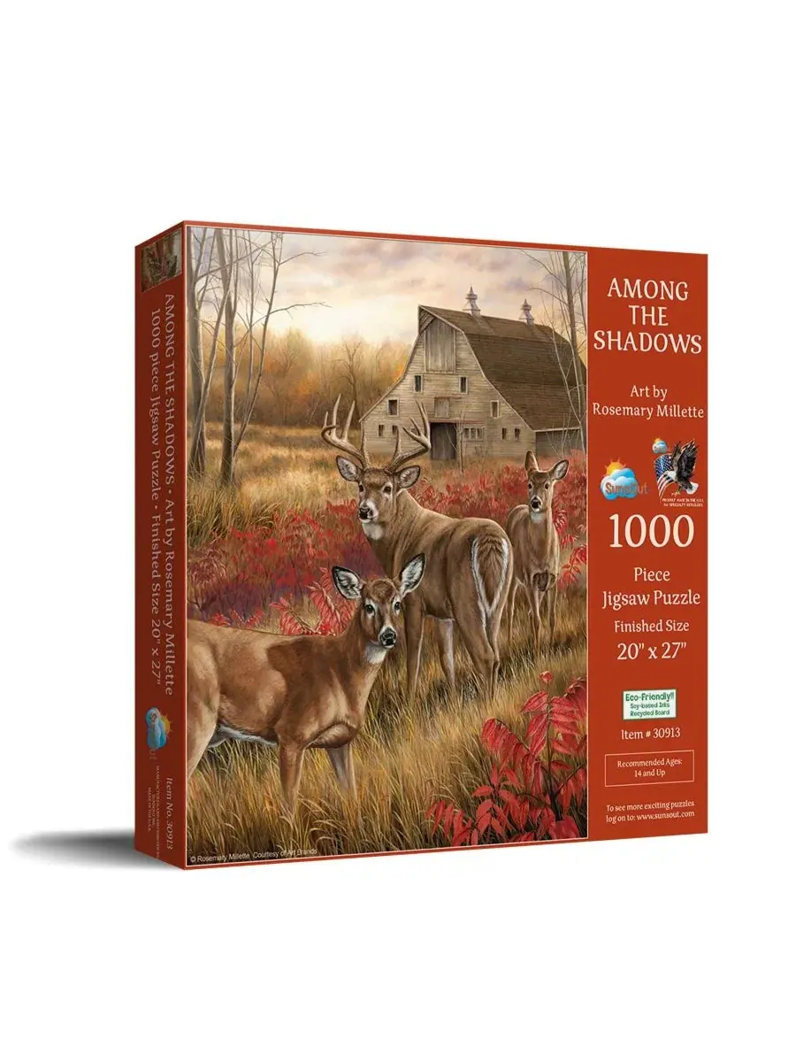 Пазл из 1000 деталей «Among the Shadows» SunsOut