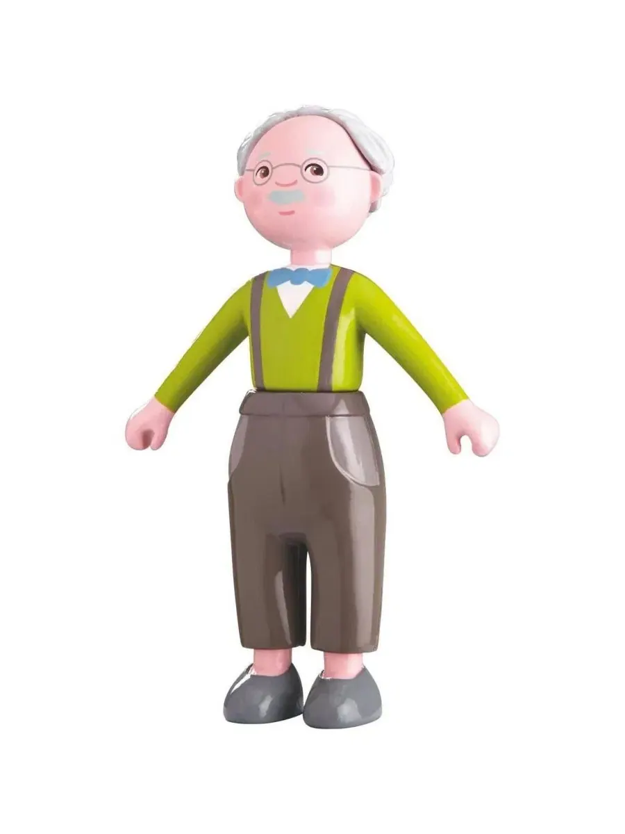 Игрушечная фигурка дедушки Курта из серии Little Friends (11,7 см) для кукольного домика Haba