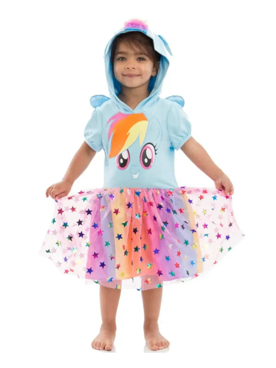 Платье из тюля для косплея Рэйнбоу Дэш My Little Pony — изображение 7 из 9, синий