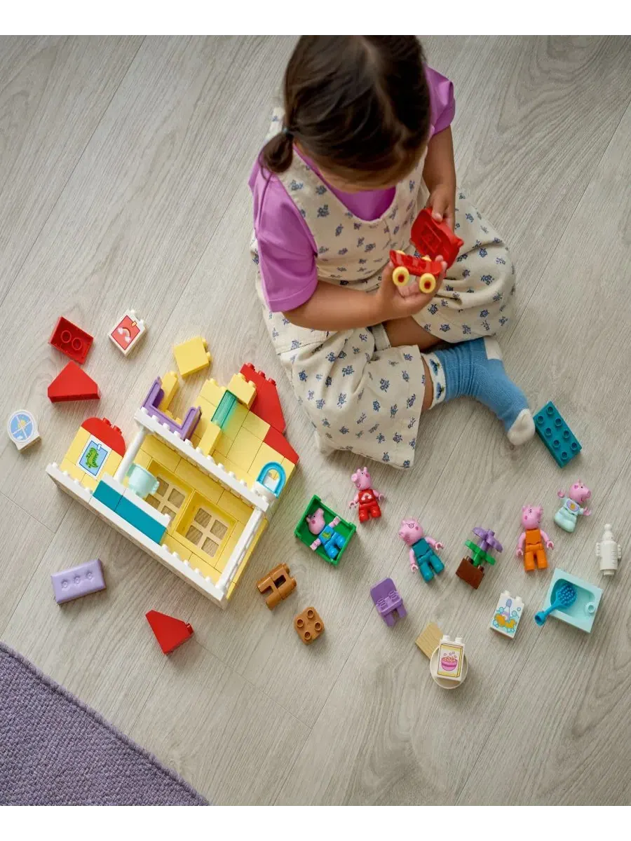 Набор для строительства домика семьи Свинки Пеппы DUPLO, 10467 Lego — изображение 3 из 6, нет цвета