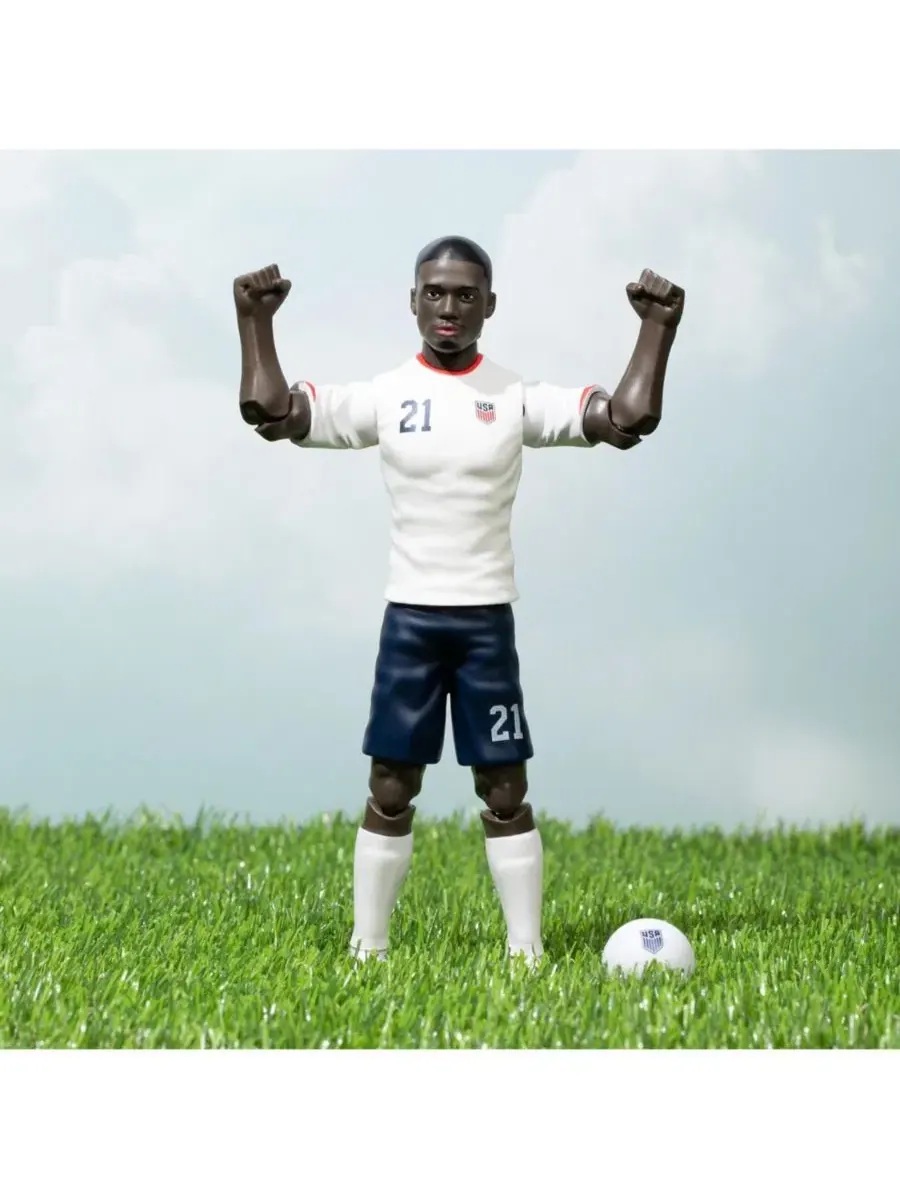 Коллекционная футбольная фигурка SOCKERS USMNT Тима Веа (20 см ) Banbo Toys — изображение 4 из 6, нет цвета