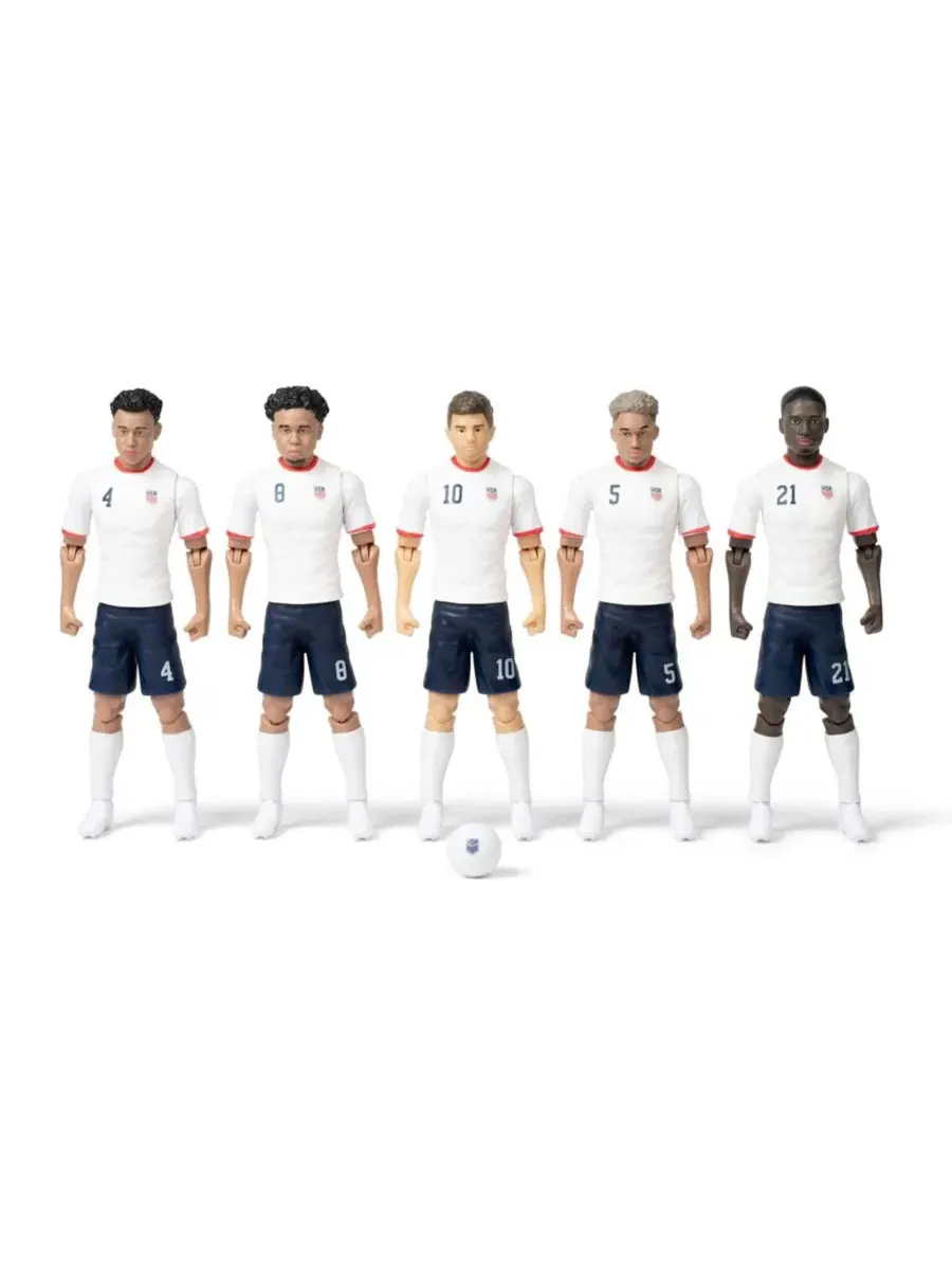 Коллекционная футбольная фигурка SOCKERS USMNT Тима Веа (20 см ) Banbo Toys — изображение 6 из 6, нет цвета