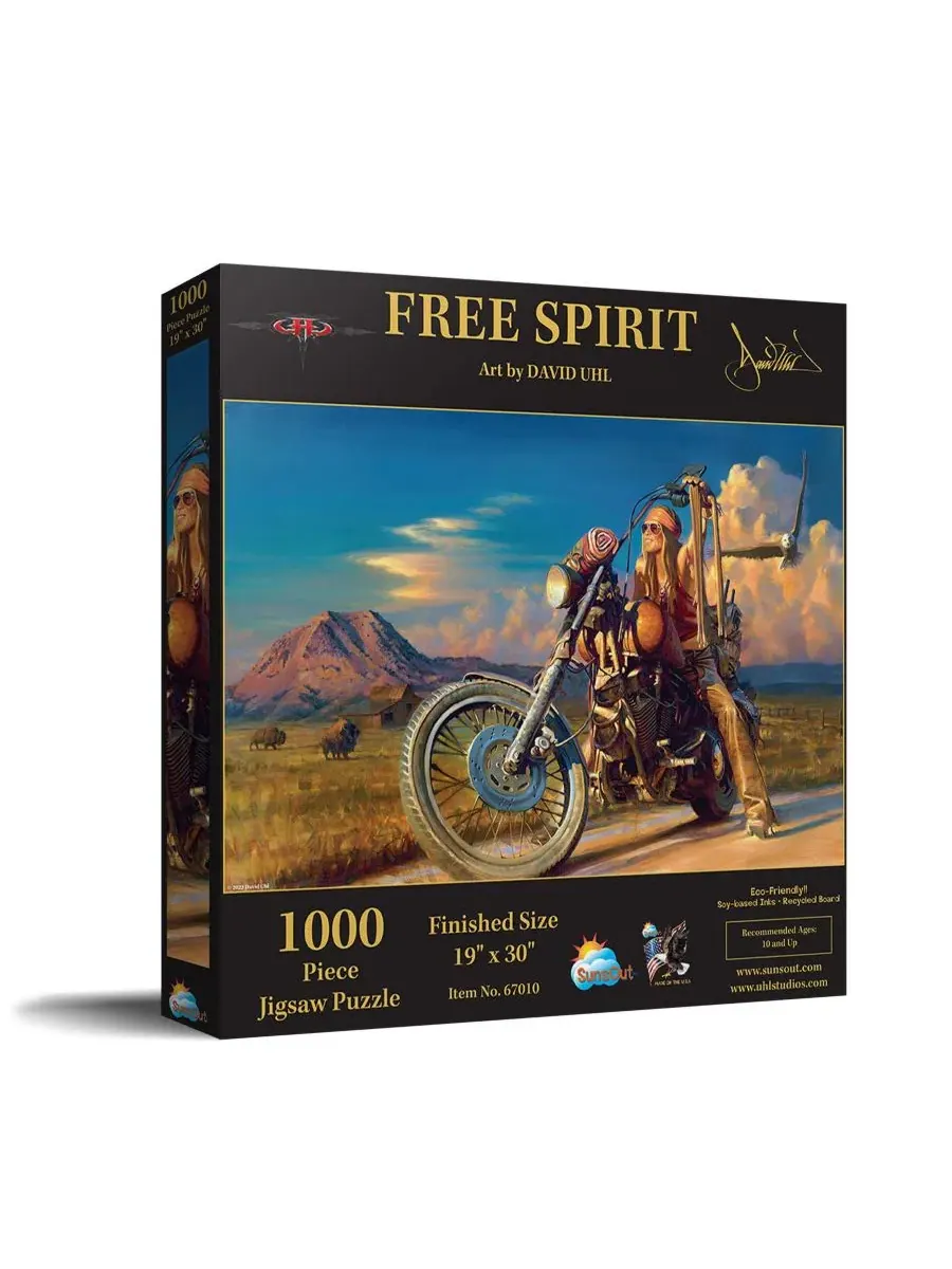 Пазл Free Spirit из 1000 деталей для взрослых Sunsout