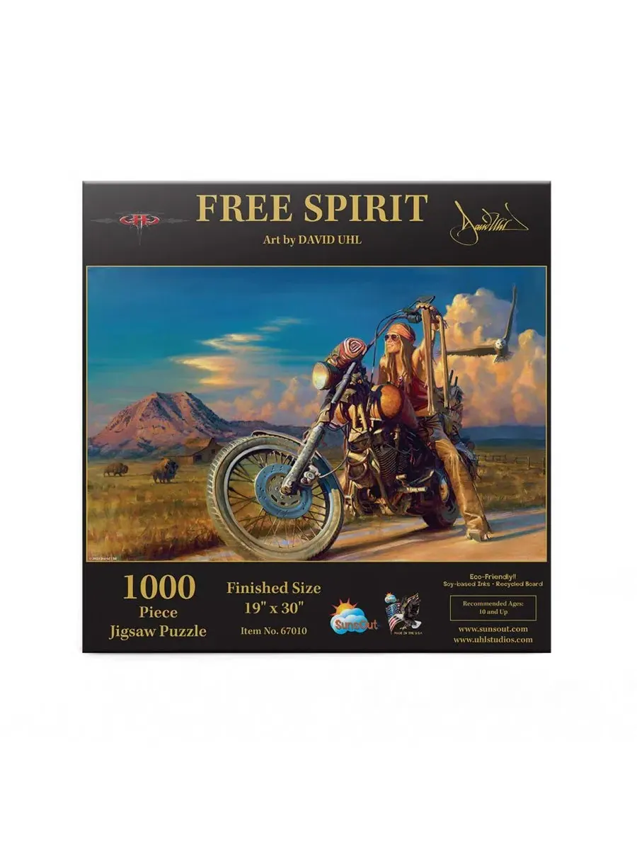 Пазл Free Spirit из 1000 деталей для взрослых Sunsout — изображение 4 из 5, нет цвета