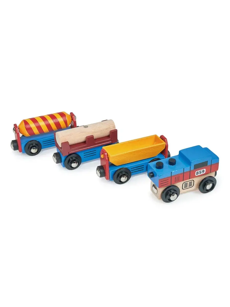 Набор «Приключенческие поезда» Mentari Toys — изображение 2 из 7, мульти