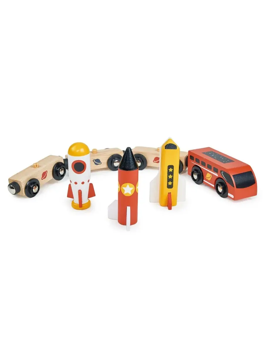 Набор «Приключенческие поезда» Mentari Toys — изображение 4 из 7, мульти