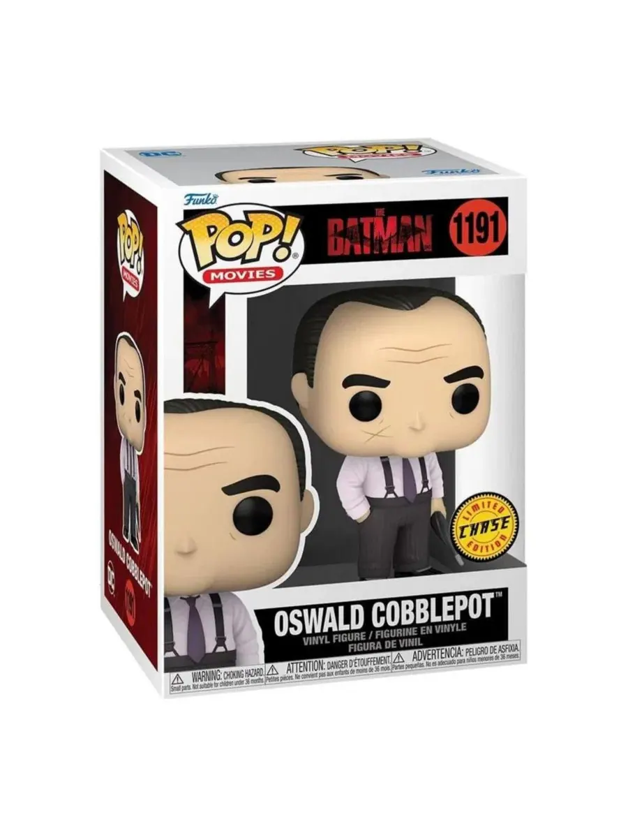 Виниловая фигурка Funko POP Бэтмена, Редкая фигурка Пингвина — изображение 3 из 6, нет цвета