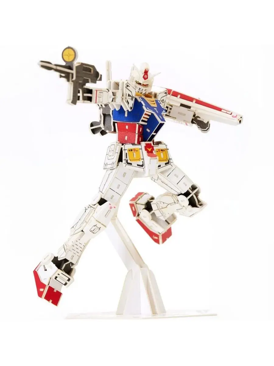 3D Пазл DIY: Мобильный костюм RX-78-2 Gundam si-gu-mi - 373 шт Flash Popup — мульти