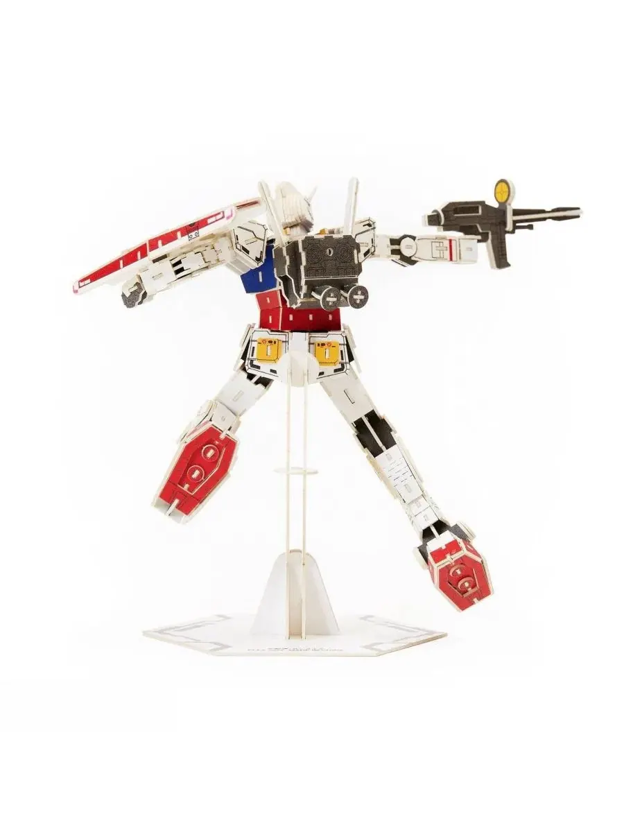 3D Пазл DIY: Мобильный костюм RX-78-2 Gundam si-gu-mi - 373 шт Flash Popup — изображение 3 из 5, нет цвета
