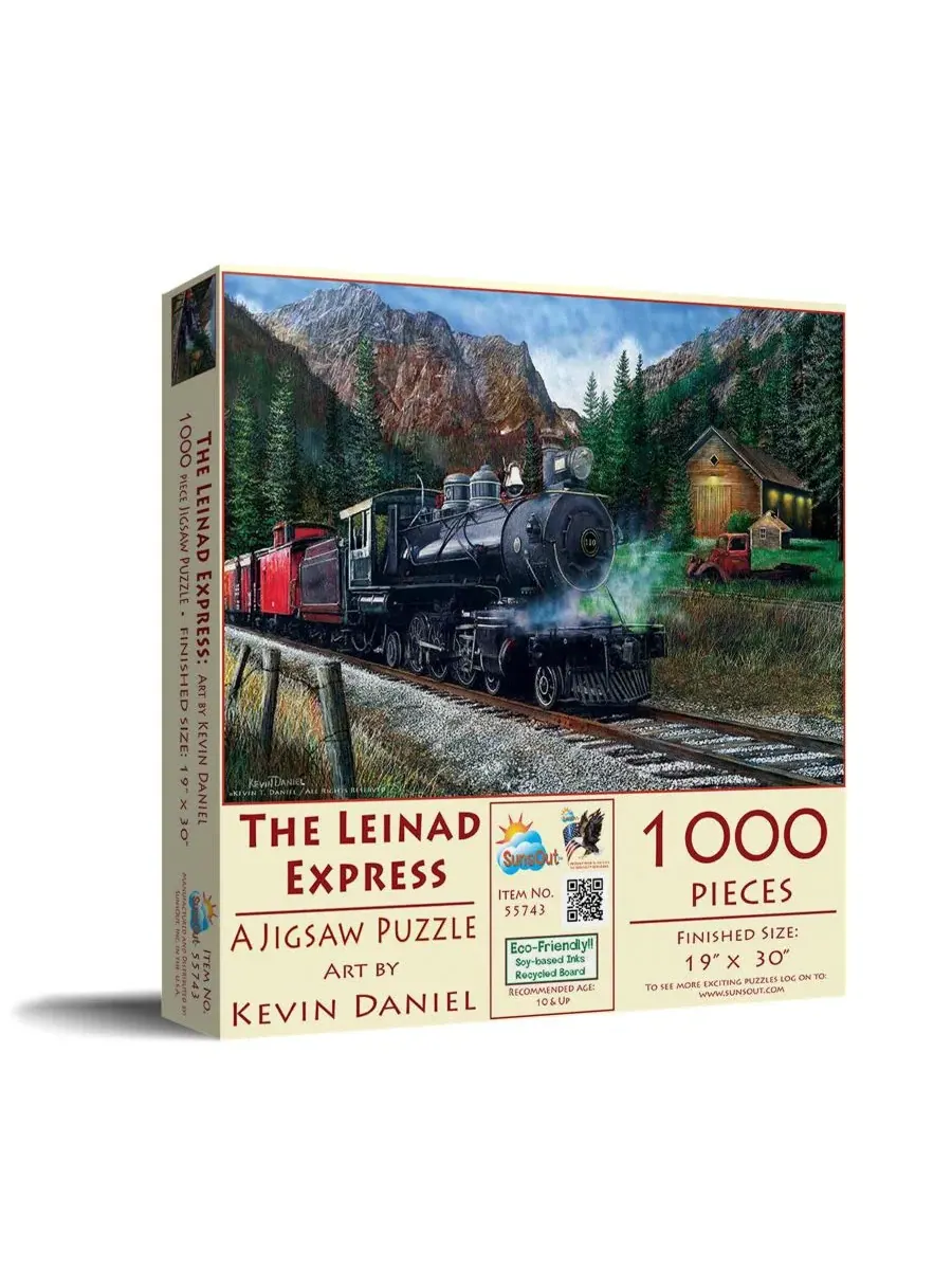 Пазл Leinad Express из 1000 деталей для взрослых Sunsout