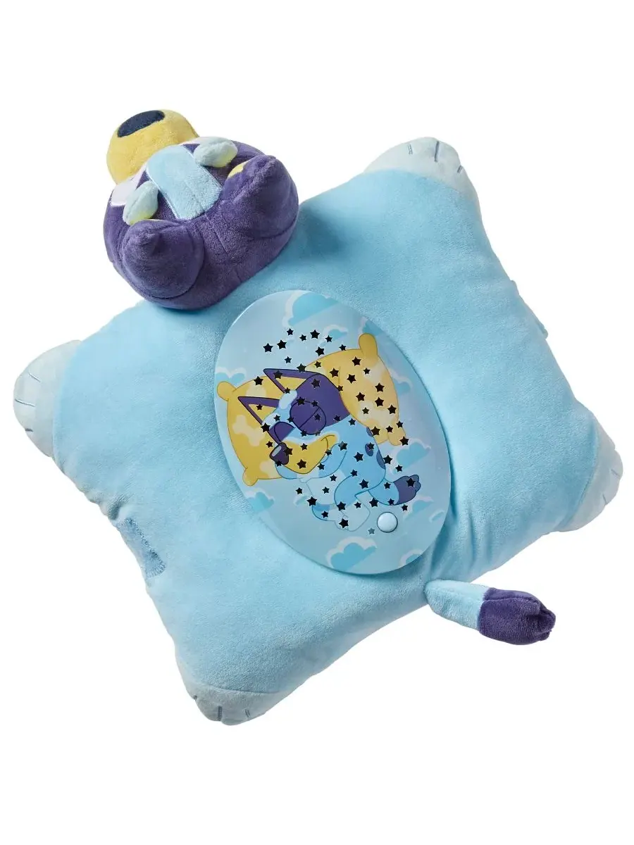 Мягкая игрушка-подушка Sox Bluey Sleep Time Lite Pillow Pets — изображение 2 из 3, синий