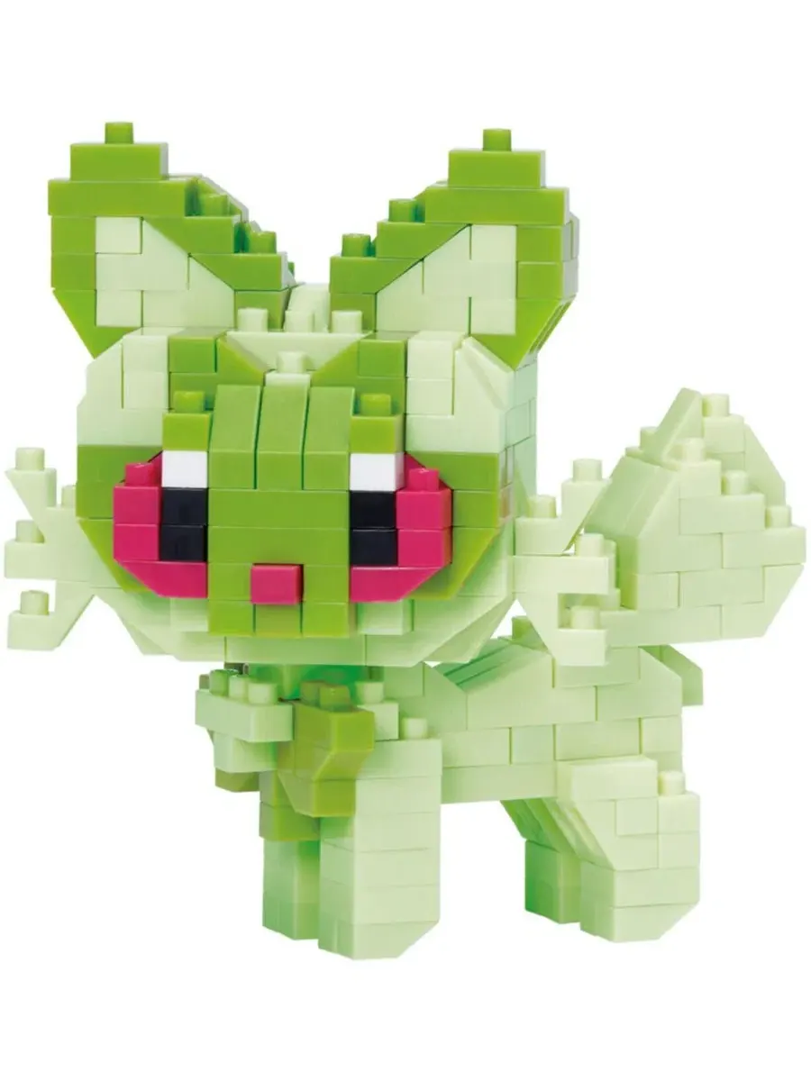 Набор для сборки Sprigatito Nanoblock Pokemon RS Series Bandai — изображение 3 из 3, нет цвета