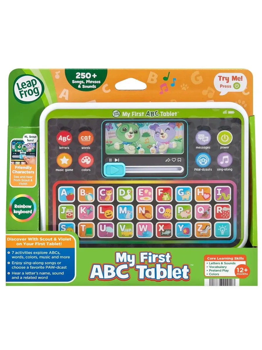 Развивающая игрушка Leapfrog My First ABC Tablet — изображение 2 из 5, нет цвета