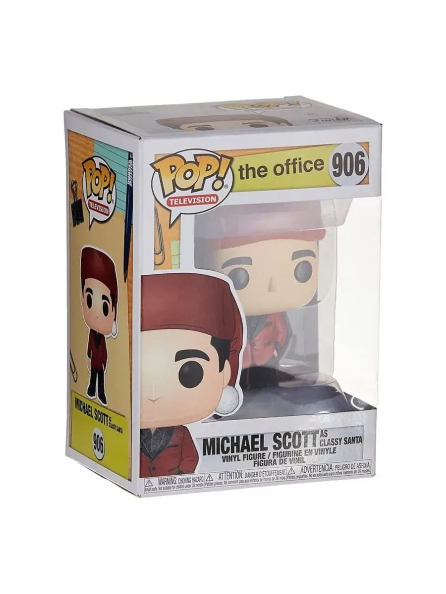 Фигурка The Office POP Michael Scott as Classy Santa Funko — изображение 4 из 5, нет цвета