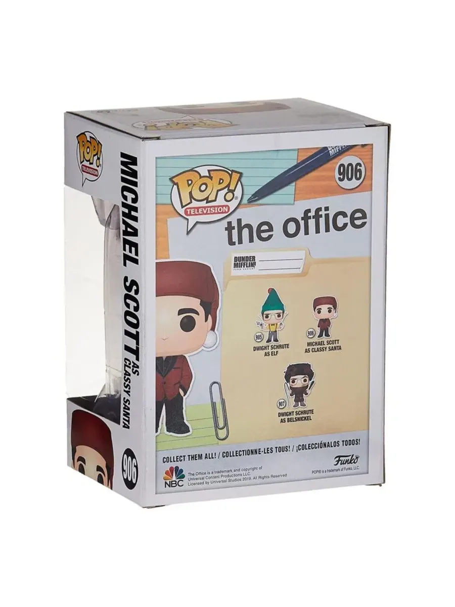 Фигурка The Office POP Michael Scott as Classy Santa Funko — изображение 5 из 5, нет цвета