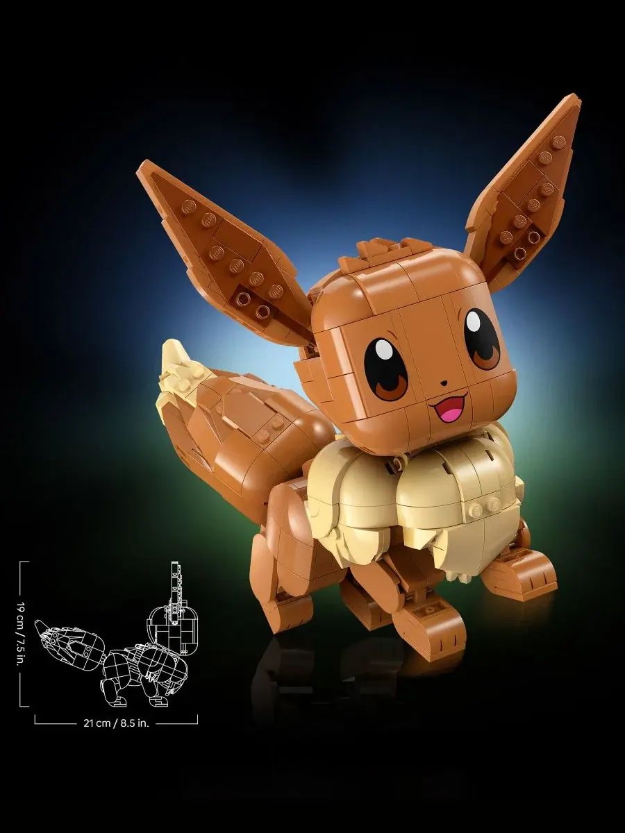 Конструктор LEGO Pokémon Eevee 72151, 587 деталей — изображение 2 из 6, нет цвета