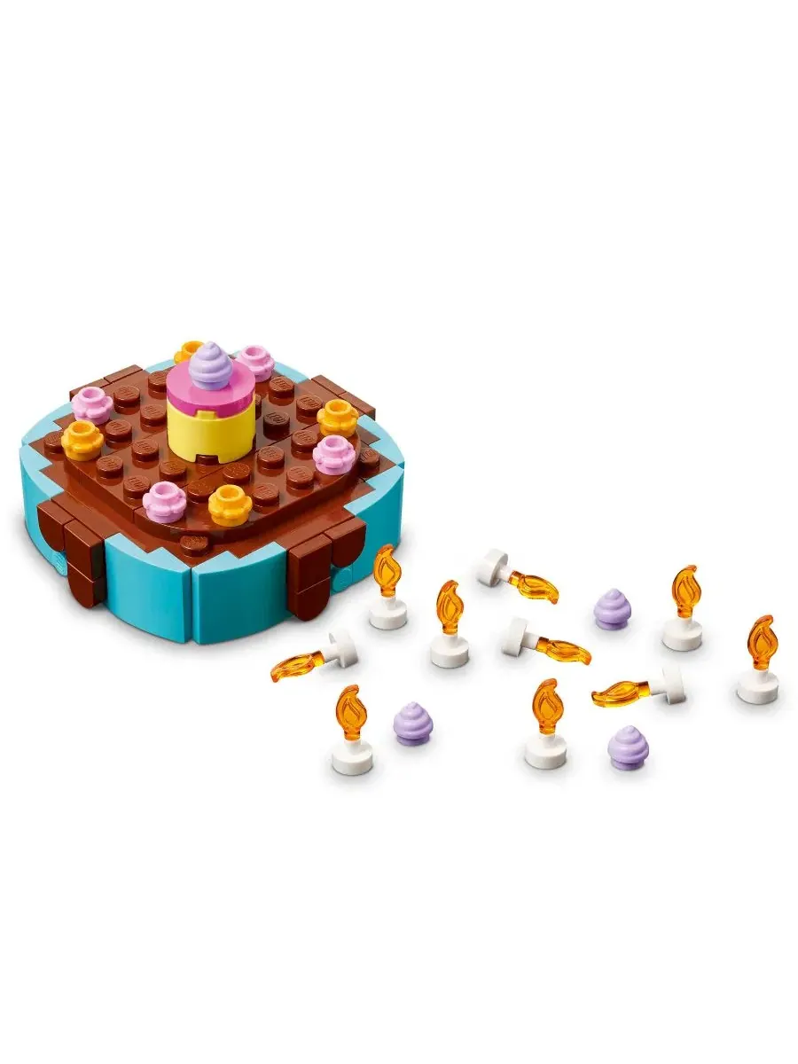 Конструктор LEGO Birthday Party Cake 40815, 219 деталей, для детей от 7 лет — изображение 6 из 6, нет цвета