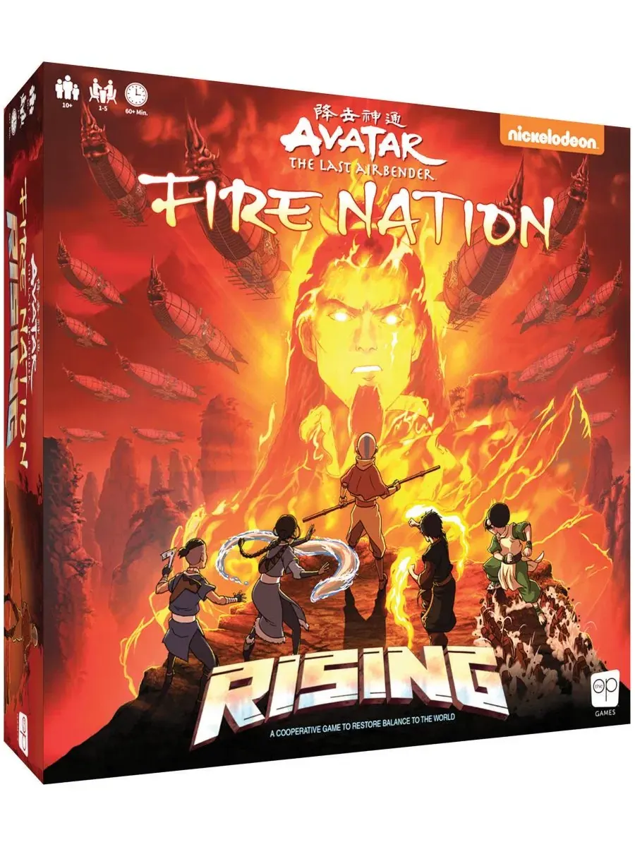 Настольная игра Avatar: The Last Airbender Fire Nation Rising USAopoly