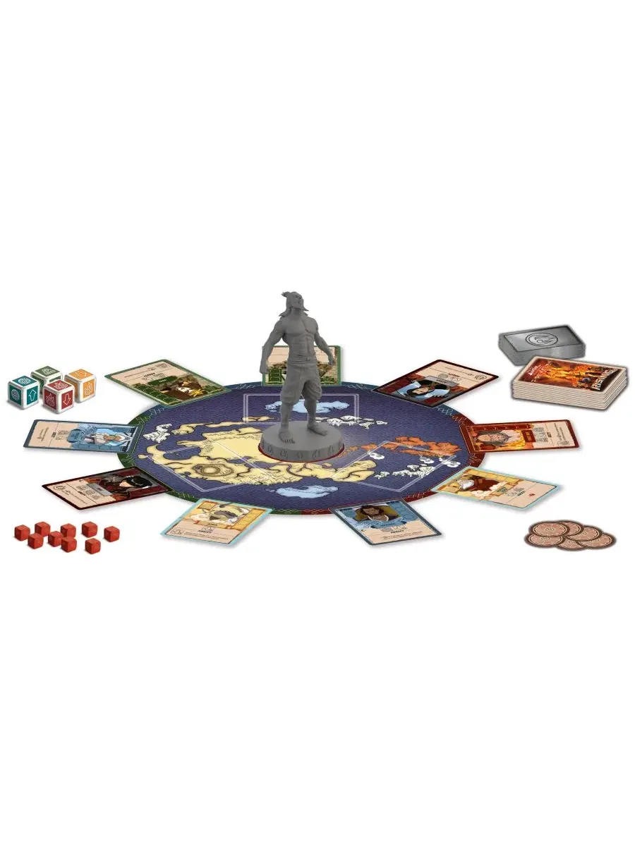 Настольная игра Avatar: The Last Airbender Fire Nation Rising USAopoly — изображение 5 из 7, нет цвета