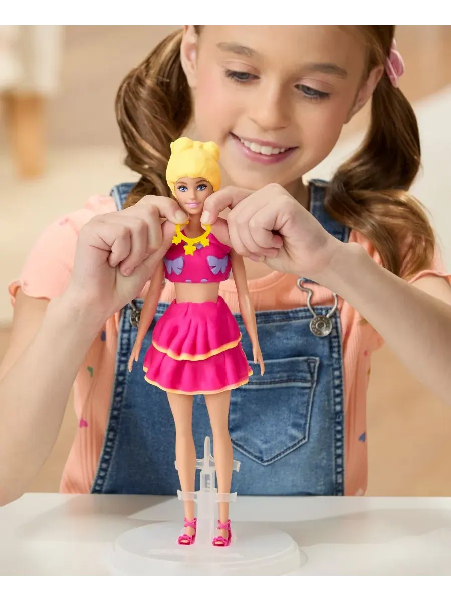 Набор Барби с оборками и бантиками Play-Doh — изображение 4 из 5, нет цвета