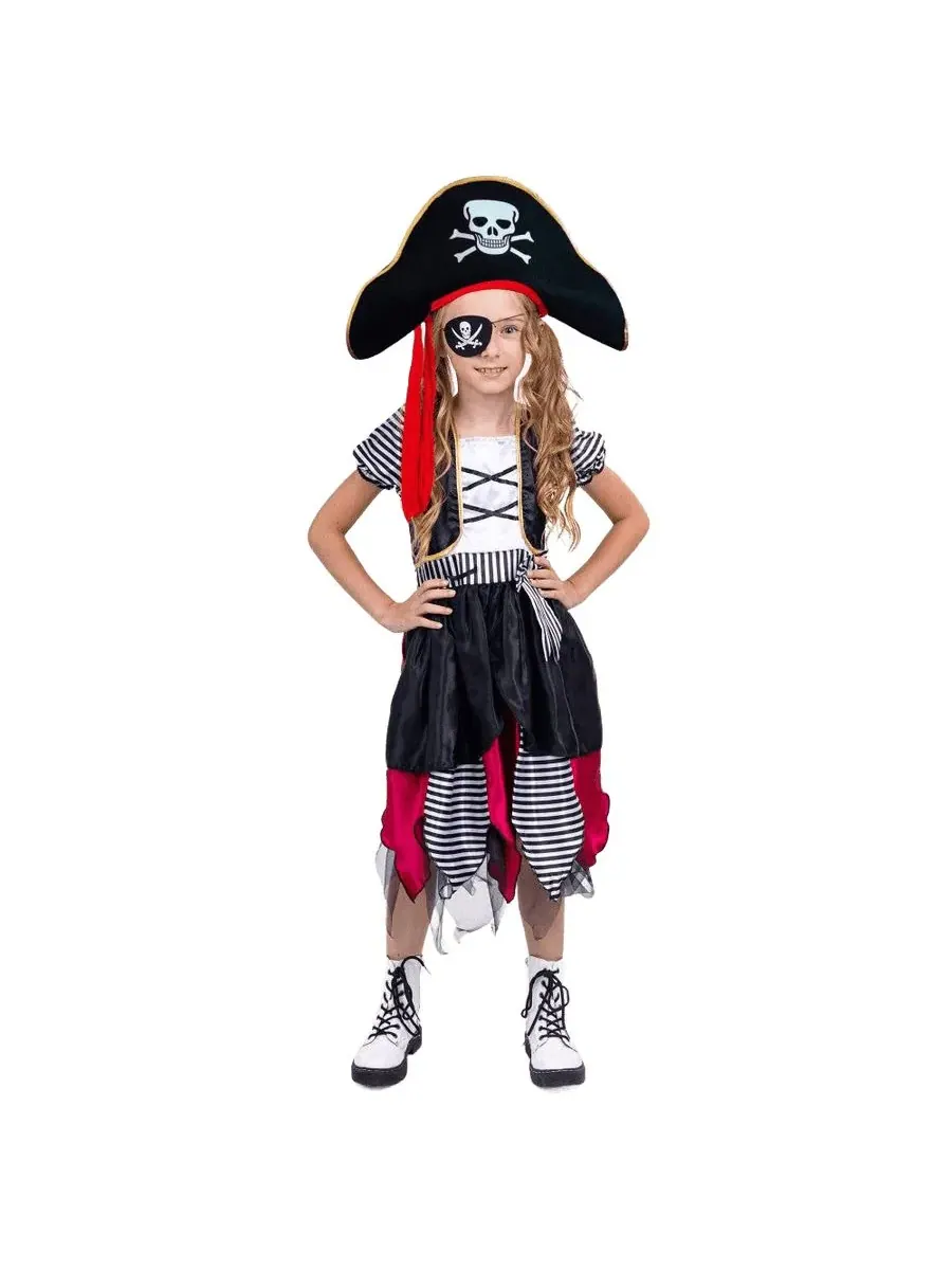 Костюм пиратки для девочек (детский) Dress Up America