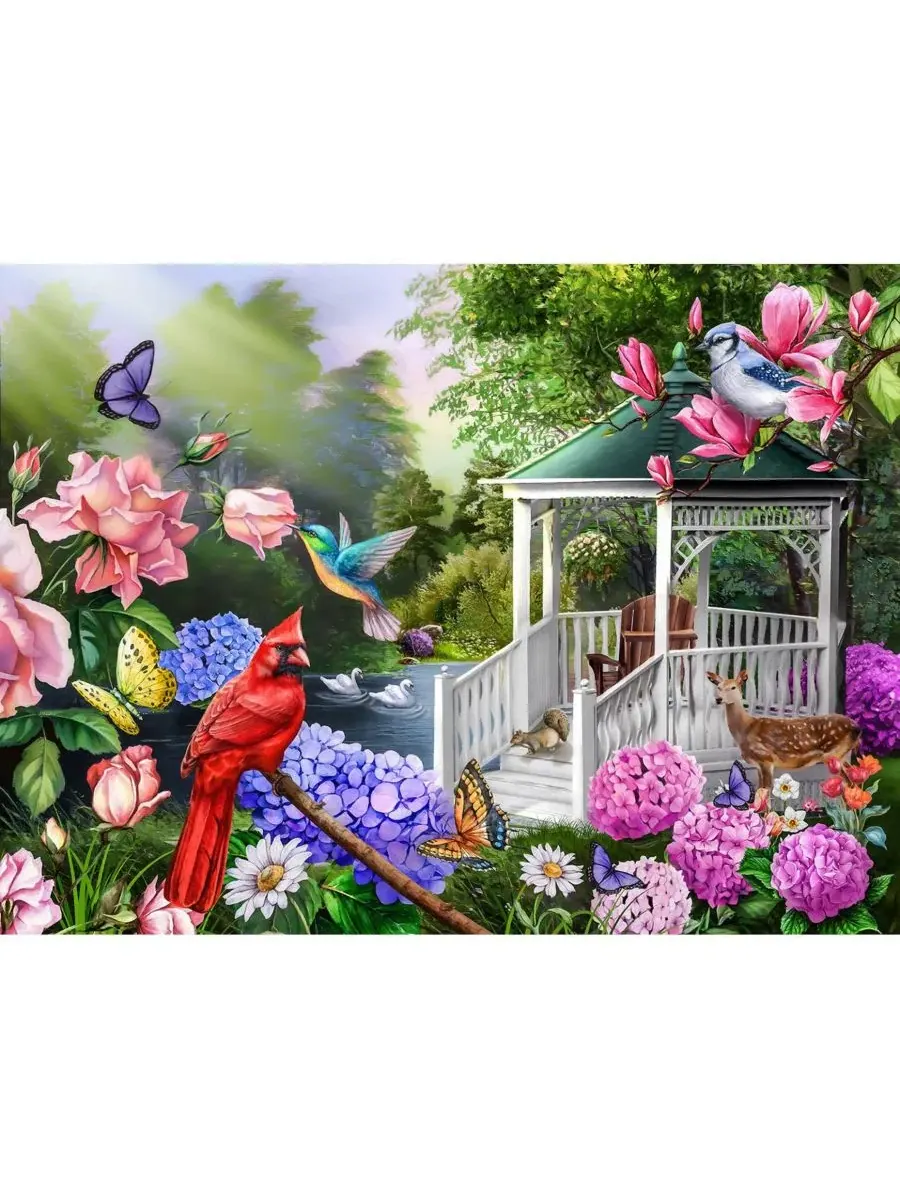 Пазл Lakeside Fantasy из 1000 деталей для взрослых Sunsout — изображение 2 из 5, нет цвета