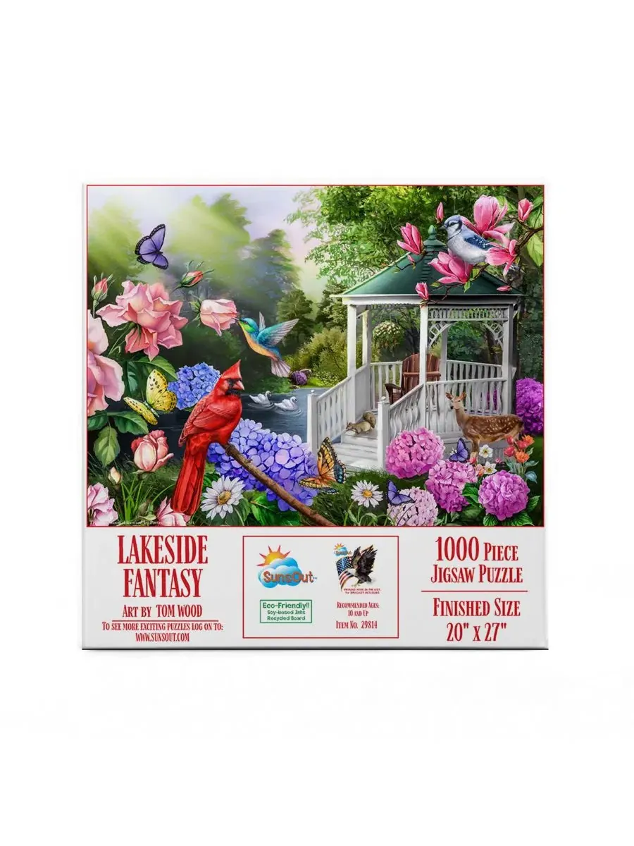 Пазл Lakeside Fantasy из 1000 деталей для взрослых Sunsout — изображение 3 из 5, нет цвета