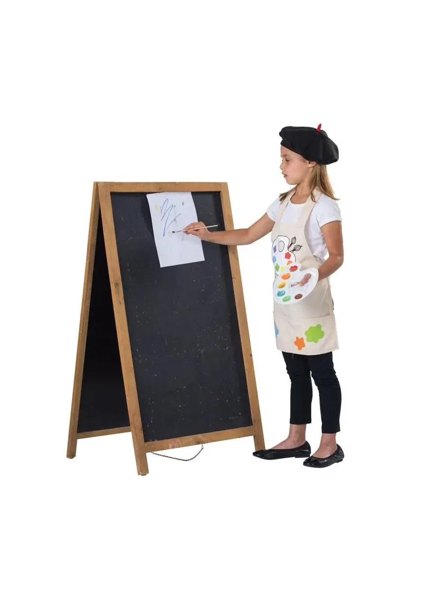Костюм художника Spron для малышей (мальчиков и девочек) Dress Up America — изображение 2 из 3, белый