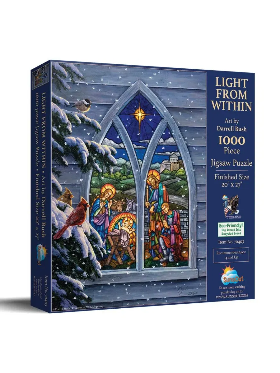 Пазл 1000 деталей Light from Within SunsOut