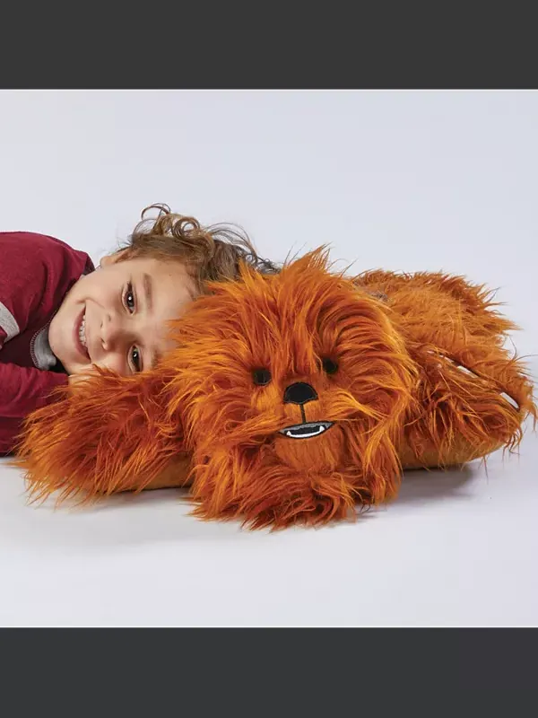 Мягкая игрушка Чубакка из Звездных войн Диснея Pillow Pets — изображение 3 из 4, коричневый