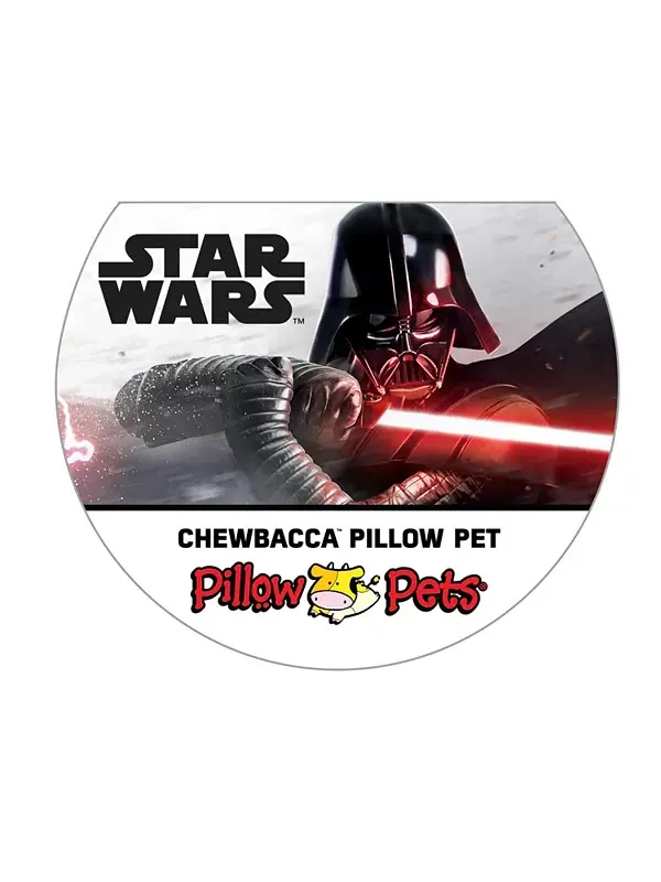 Мягкая игрушка Чубакка из Звездных войн Диснея Pillow Pets — изображение 4 из 4, коричневый