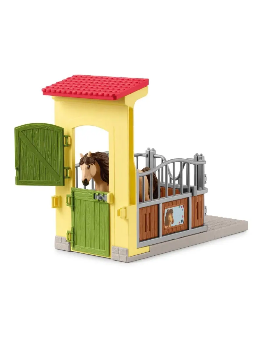 Набор «Фермерский мир: пони в коробке с исландским жеребцом-пони» Schleich — изображение 4 из 5, мульти