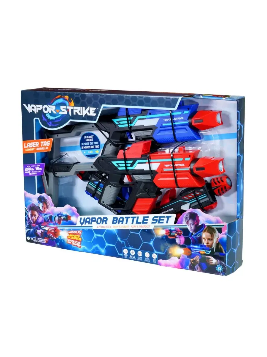Набор для лазертага на 4 игрока Vapor Strike