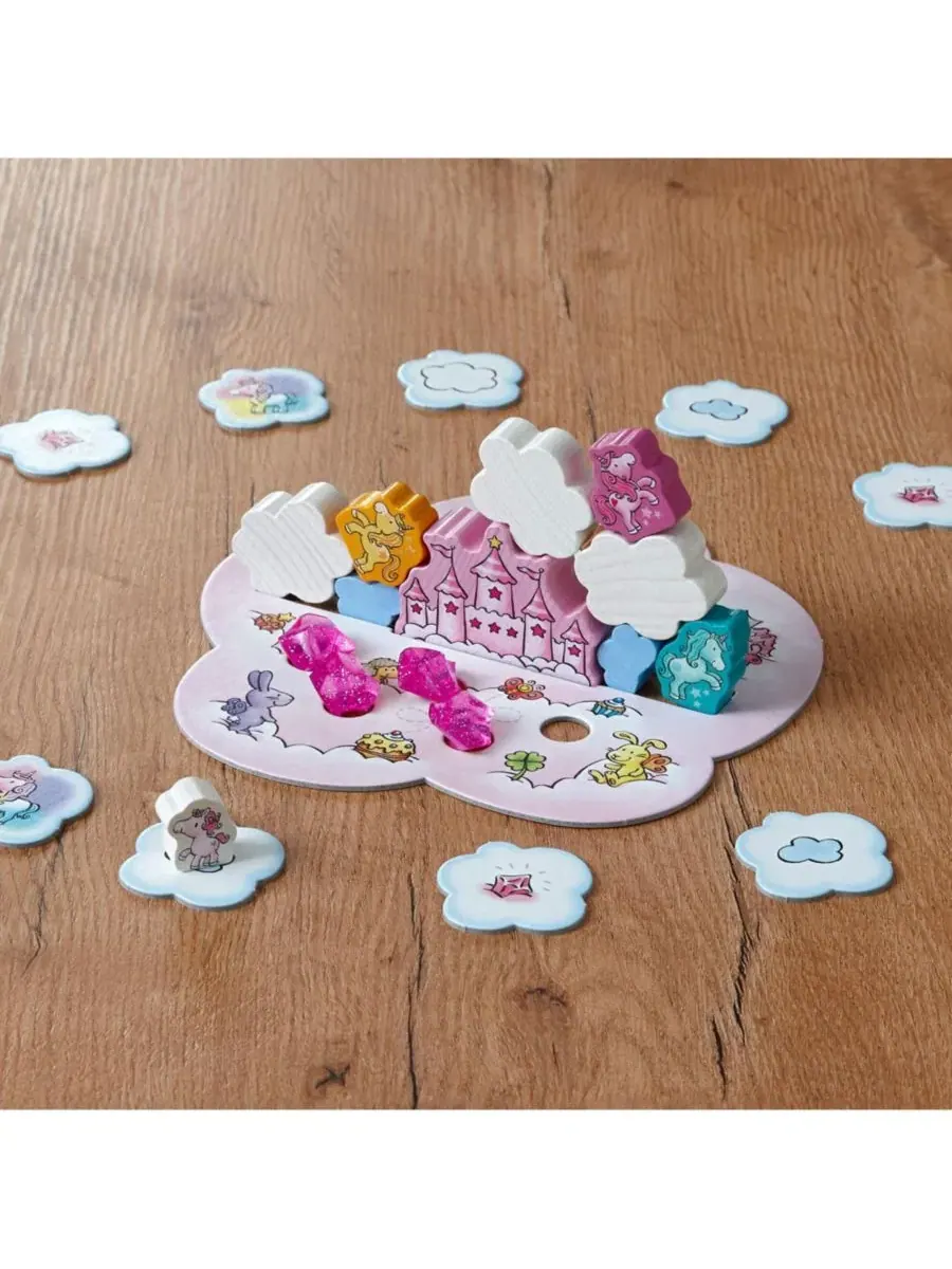 Настольная игра Unicorn Glitterluck, The Cloud Stacking Haba — изображение 5 из 7, нет цвета