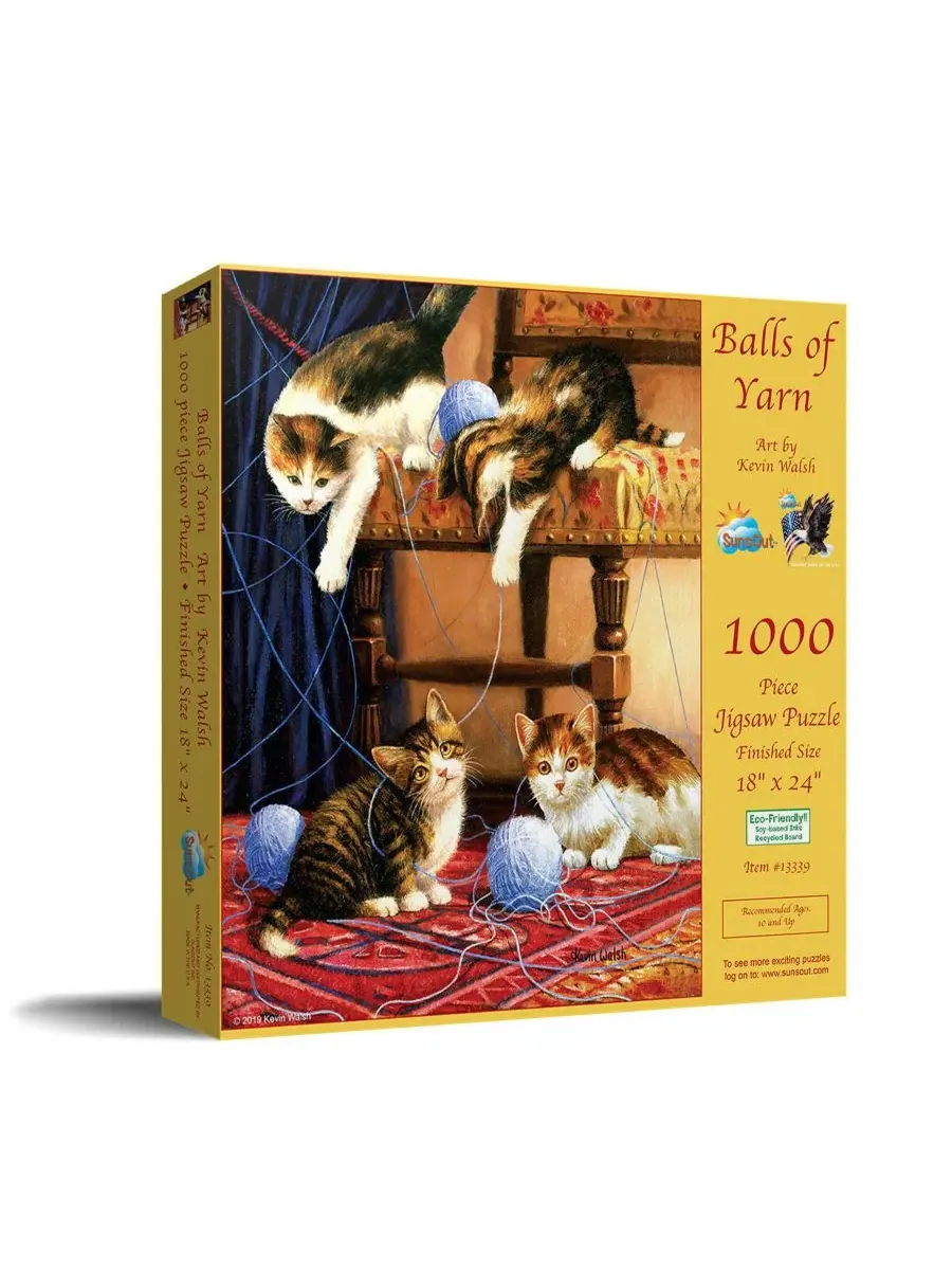 Пазл 500 деталей «Balls of Yarn» SunsOut