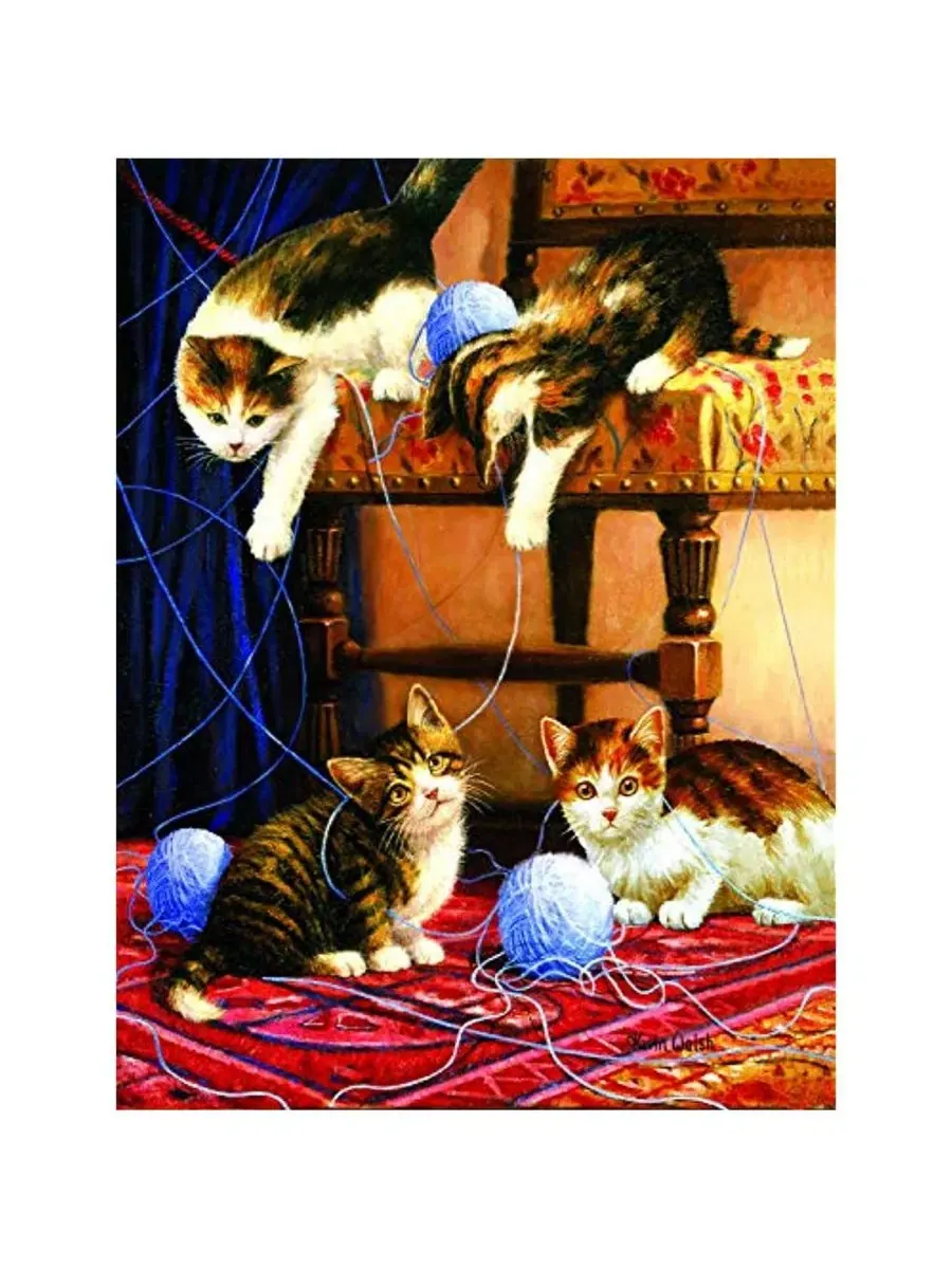Пазл 500 деталей «Balls of Yarn» SunsOut — изображение 5 из 5, нет цвета