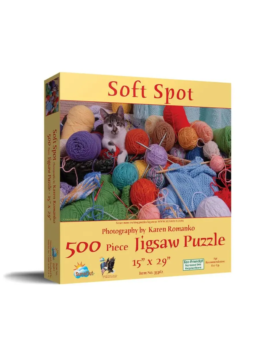 Пазл 500 элементов Soft Spot SunsOut