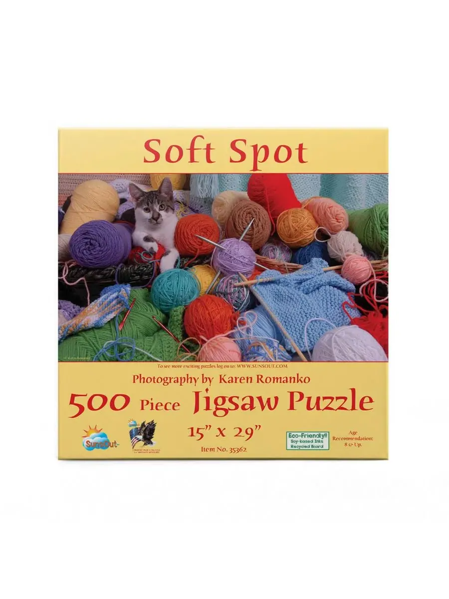 Пазл 500 элементов Soft Spot SunsOut — изображение 3 из 5, нет цвета