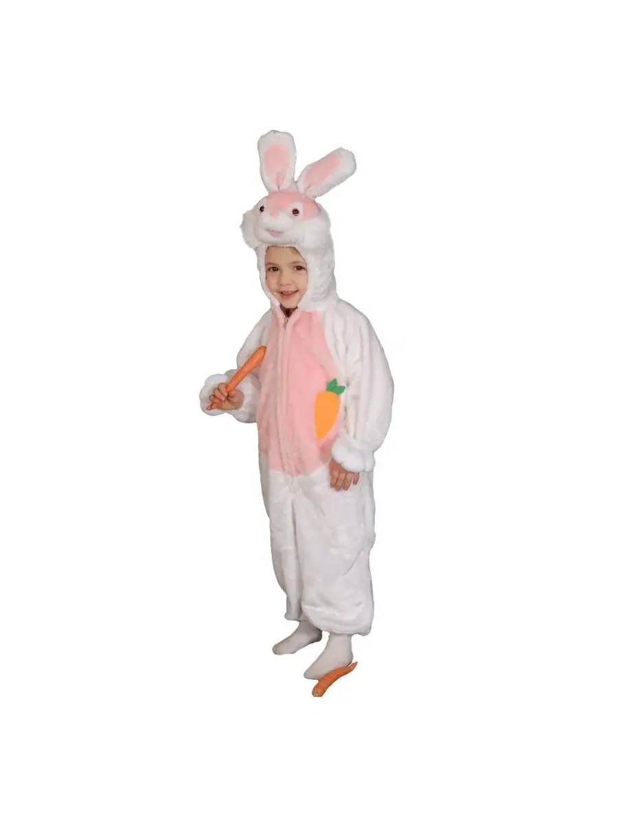 Детский комбинезон-костюм кролика Easter Bunny Jumpsuit Costume Dress Up America